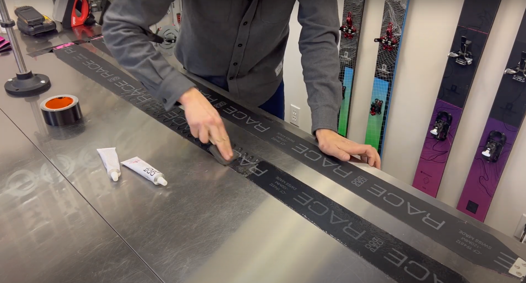 How To Re-Glue Climbing Skins at Home