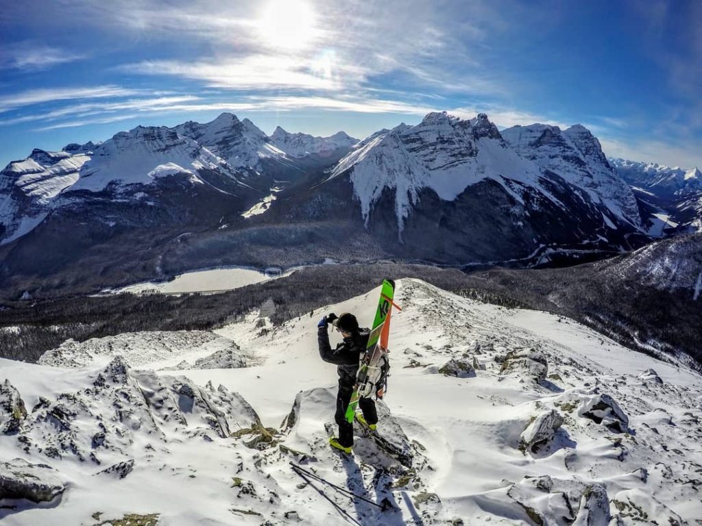 The Most “Followed” Skier in the Rockies
