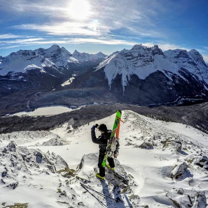 The Most “Followed” Skier in the Rockies