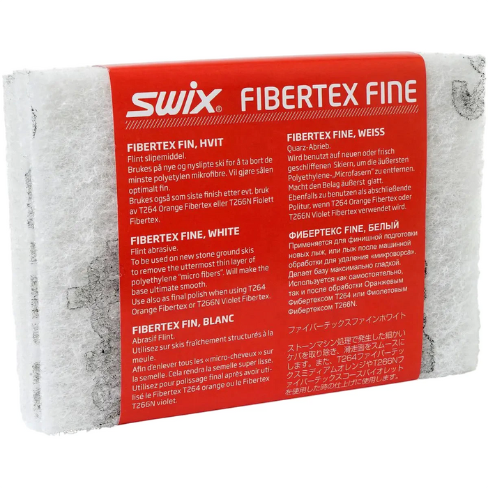Swix Fibertex Fine White Pads - 3 PCS