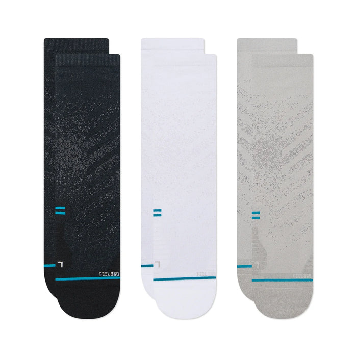Stance Run Light Crew 3 Pack (Unisex)