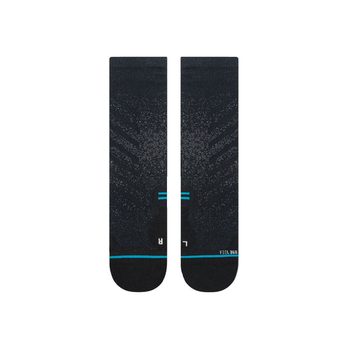 Stance Run Light Crew Black Socks (Unisex)