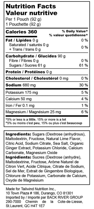 Tailwind Nutrition Endurance Fuel - High Carb Fuel