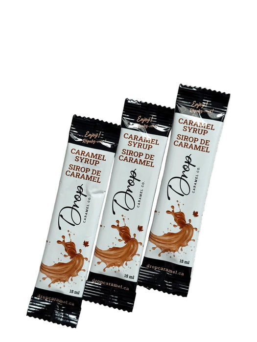 Caramel Syrup Shots