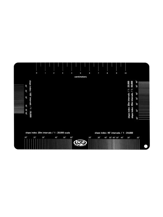 Backcountry Access Aluminium Crystal Card